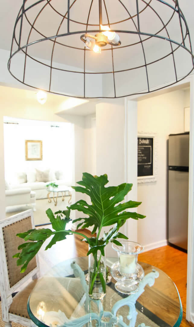 Cage-Chandelier-Dining-Room – Wilson Boland Design